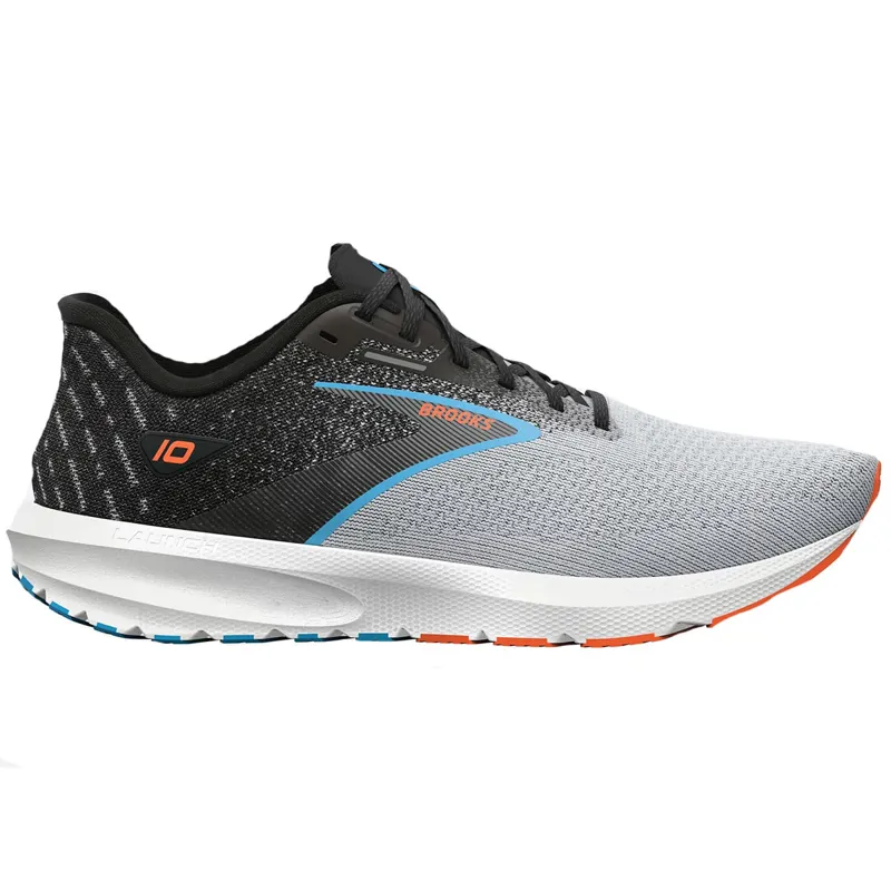 Brooks Men's Launch 10 Black/Grey/Orange